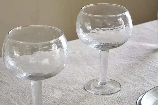 Yala Hammered Gin Glass - Clear (Set of 2)