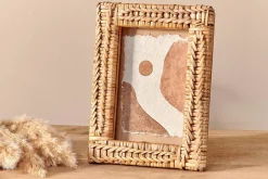 Yanis Rattan Photo Frame
